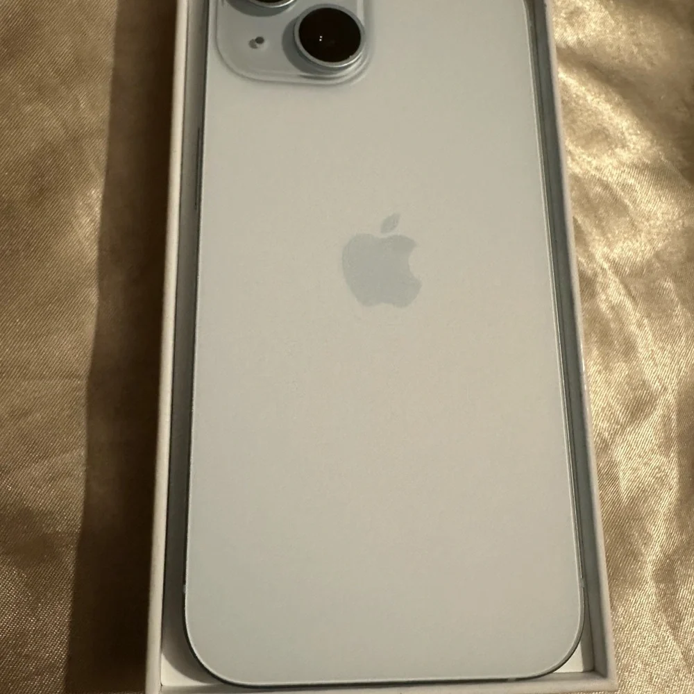 Apple iPhone with Black Frame